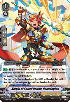 Knight of Sound Health, Cunedagius