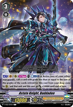Astute Knight, Baddaden