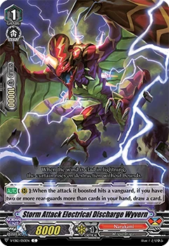 Storm Attack Electrical Discharge Wyvern