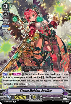 Steam Maiden, Engilsa