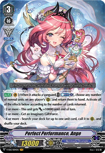 Perfect Performance, Ange
