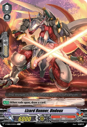 Lizard Runner, Undeux