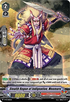 Stealth Rogue of Indignation, Meomaru