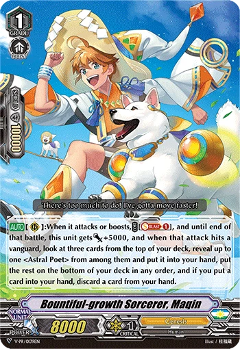 Bountiful-growth Sorcerer, Maqin