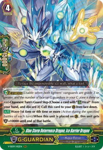 Blue Storm Deterrence Dragon, Ice Barrier Dragon