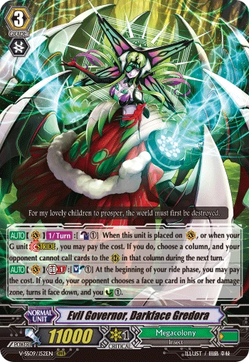 Evil Governor, Darkface Gredora