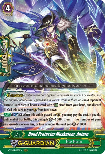 Bond Protector Musketeer, Antero