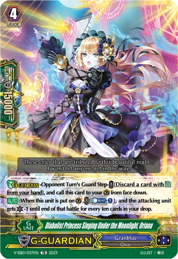 Diabolist Singing Under the Moonlight, Oriana