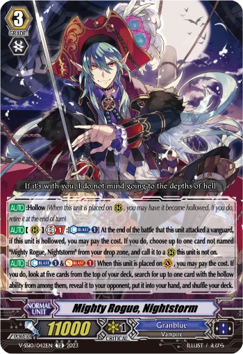 Mighty Rogue, Nightstorm