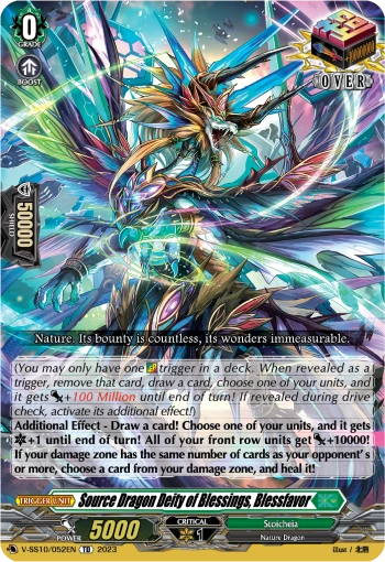 Source Dragon Deity of Blessings, Blessfavor