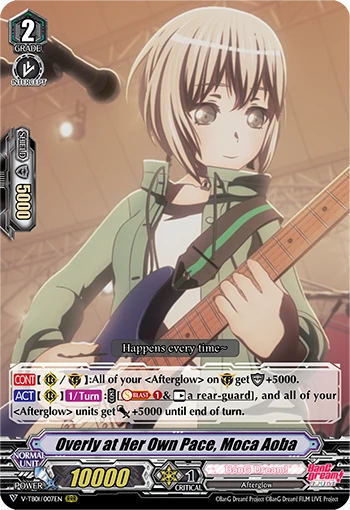 Overly at Her Own Pace, Moca Aoba