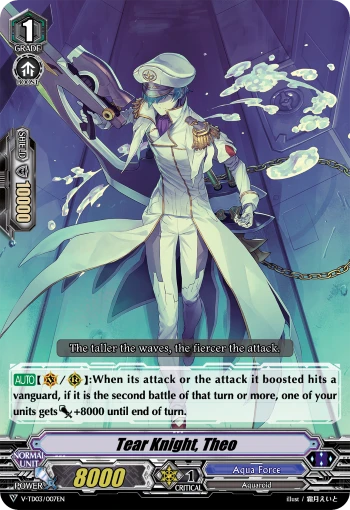 Tear Knight, Theo
