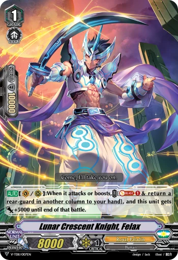 Lunar Crescent Knight, Felax