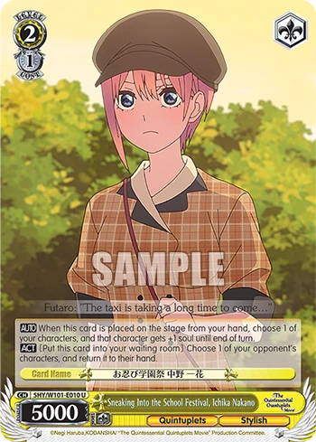 Sneaking Into the School Festival, Ichika Nakano