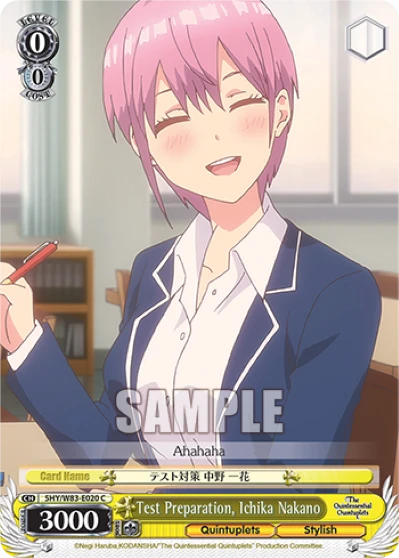 Test Preparation, Ichika Nakano