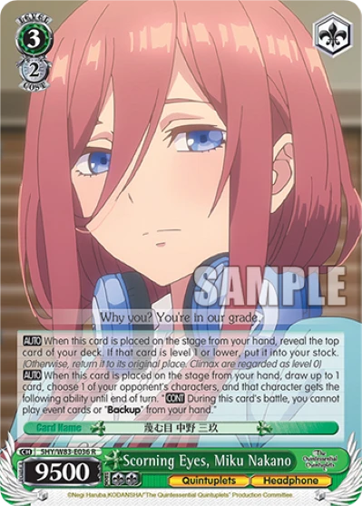 Scorning Eyes, Miku Nakano