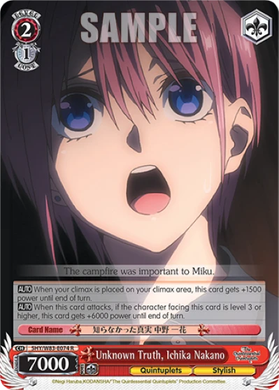 Unknown Truth, Ichika Nakano
