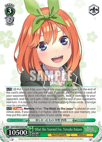 What She Yearned For, Yotsuba Nakano