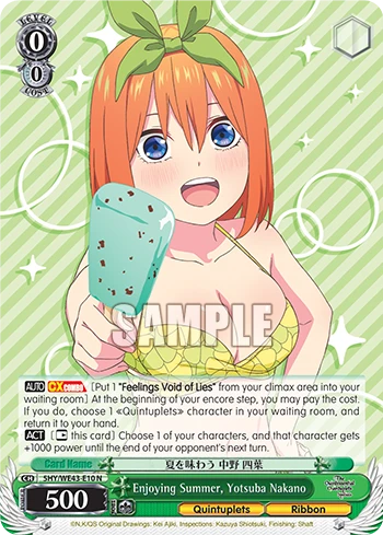 Enjoying Summer, Yotsuba Nakano