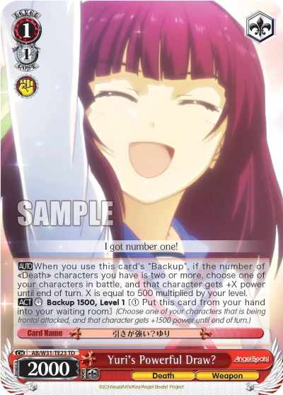 Yuri's Powerful Draw?