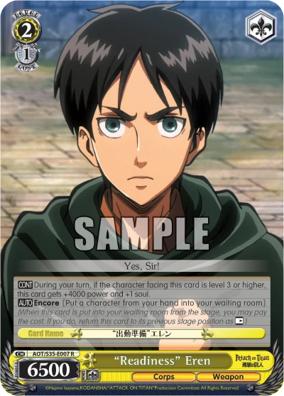 "Readiness" Eren