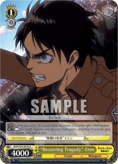 "Recurring Tragedy" Eren