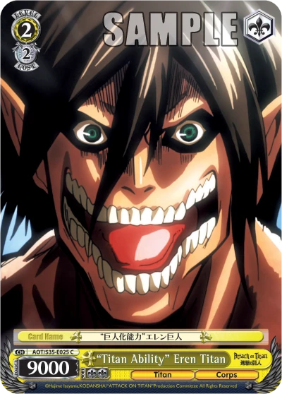 "Titan Ability" Eren Titan