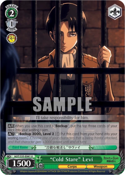 "Cold Stare" Levi