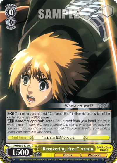 "Recovering Eren" Armin