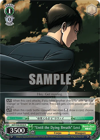 "Until the Dying Breath" Levi