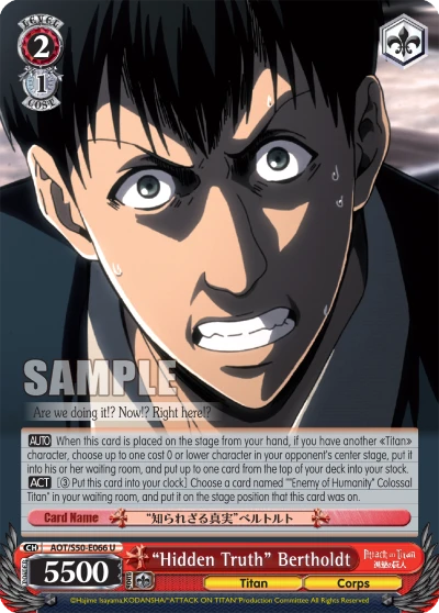 “Hidden Truth” Bertholdt