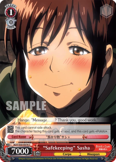 "Safekeeping" Sasha