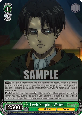 Levi: Keeping Watch