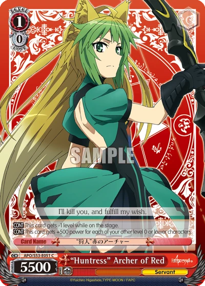 "Huntress" Archer of Red