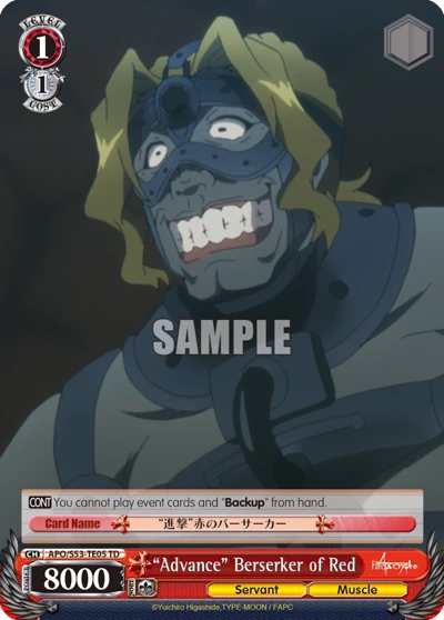 "Advance" Berserker of Red