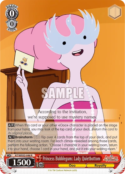 Princess Bubblegum: Lady Quietbottom