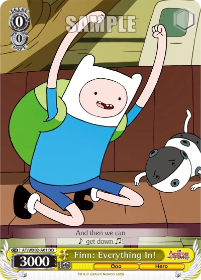 Finn: Everything In!