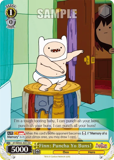 Finn: Puncha Yo Buns!
