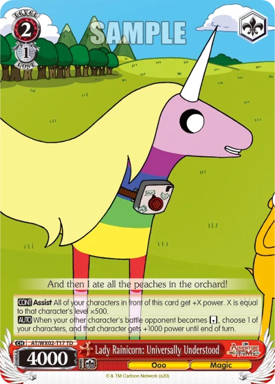 Lady Rainicorn: Universally Understood