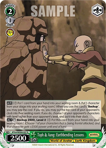 Toph & Aang: Earthbending Lessons