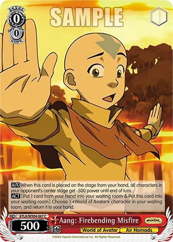 Aang: Firebending Misfire