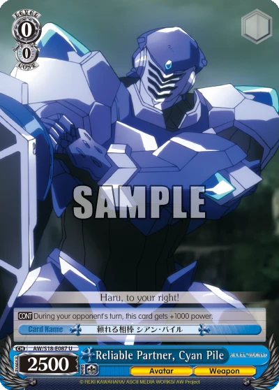 Reliable Partner, Cyan Pile
