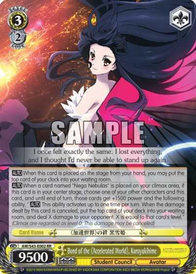 Bond of the 《Accelerated World》, Kuroyukihime