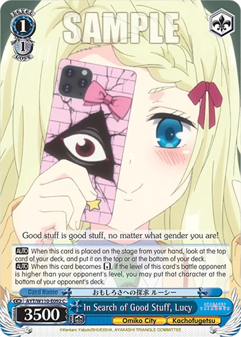 In Search of Good Stuff, Lucy