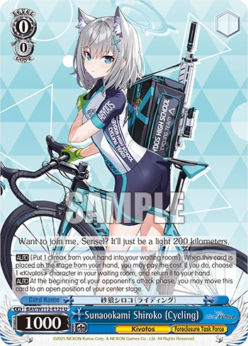 Sunaookami Shiroko (Cycling)