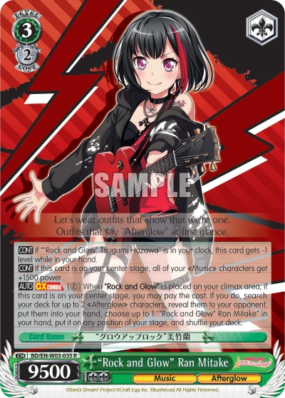 "Rock and Glow" Ran Mitake