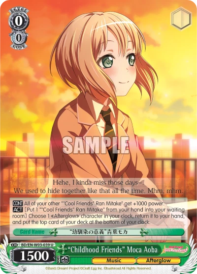 "Childhood Friends" Moca Aoba