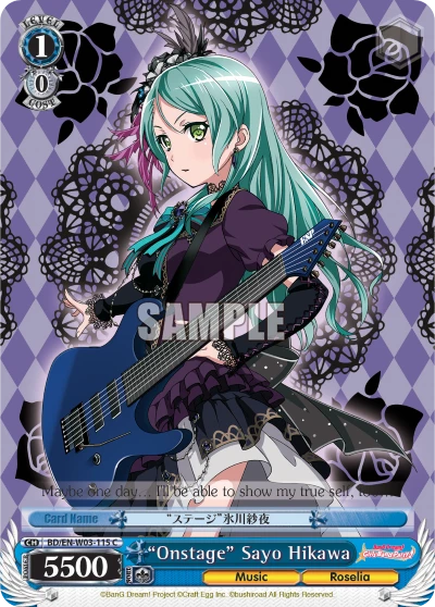 "Onstage" Sayo Hikawa