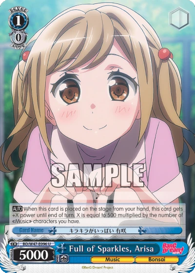 Full of Sparkles, Arisa