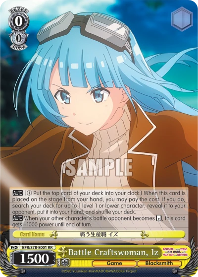 Battle Craftswoman, Iz